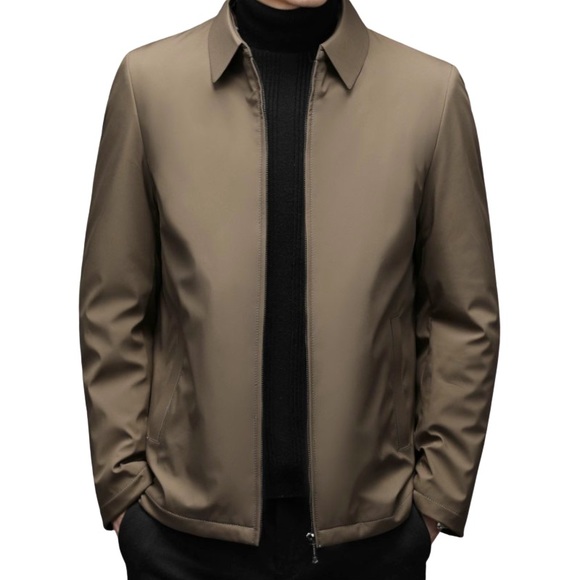 Pologize Elegant Business Jacket size:S color:Khaki - Picture 1 of 5